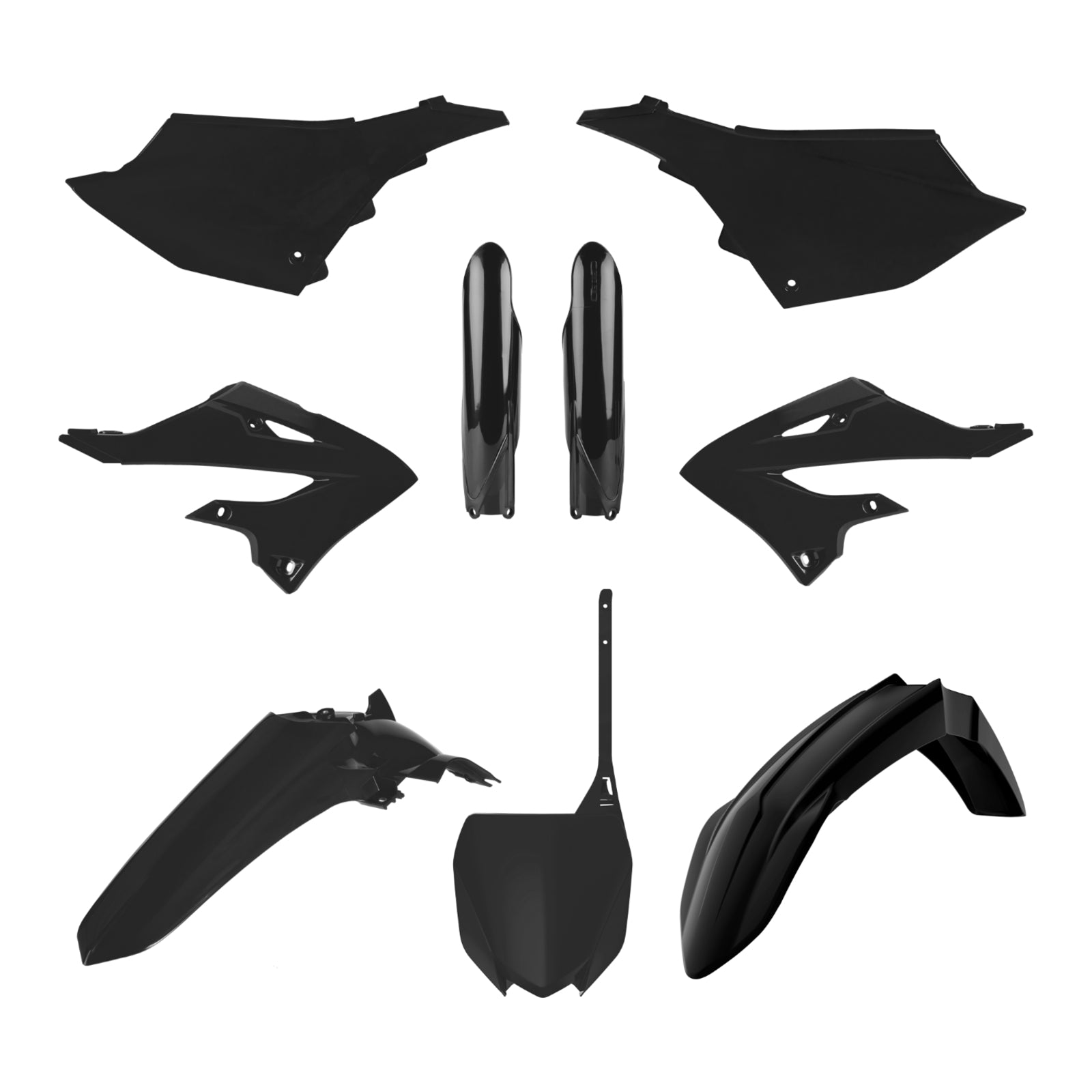 Polisport Full Kit Yamaha YZ125/250 '22- Black