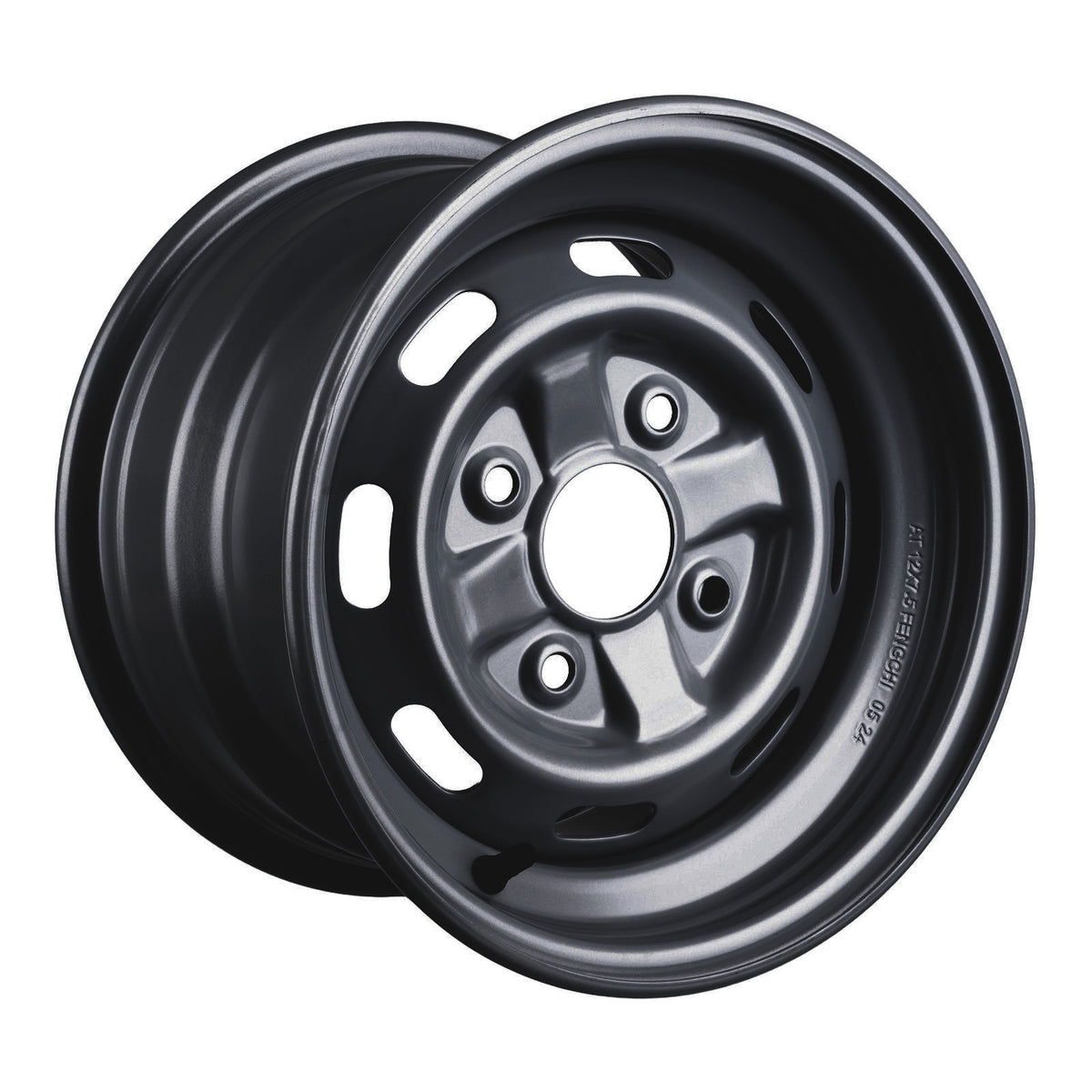 Whites ATV/UTV Steel Rim 12x7.5 Honda Rear IRS 4/110 +41 - Black