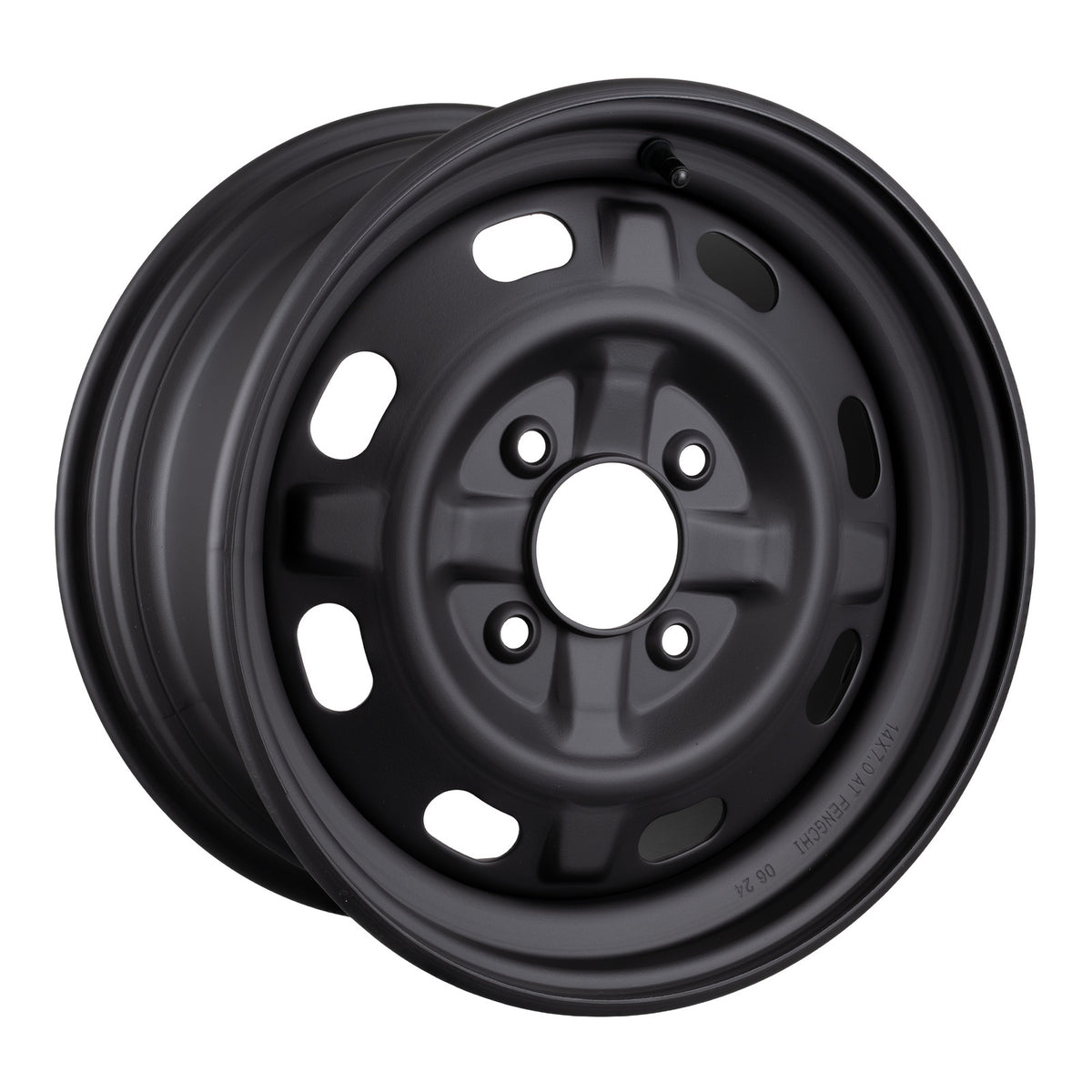 Whites ATV/UTV Steel Rim 14x7 CF-Moto Front 4/110 +46.5 - Black