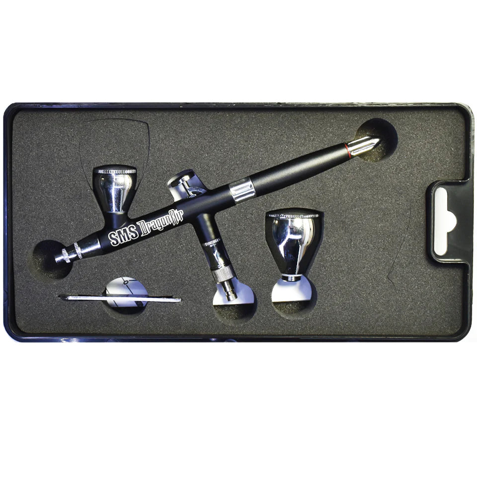 SCALE MODELLERS SUPPLY DRAGONAIR AIRBRUSH 0.3MM BLACK
