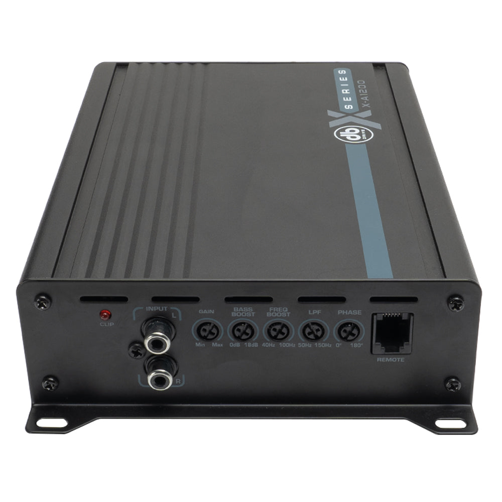 DB DRIVE AMP X-SERIES MONO CLASS D RMS 600W X 1 @ 1OHM / 300W X 1 @ 2OHM