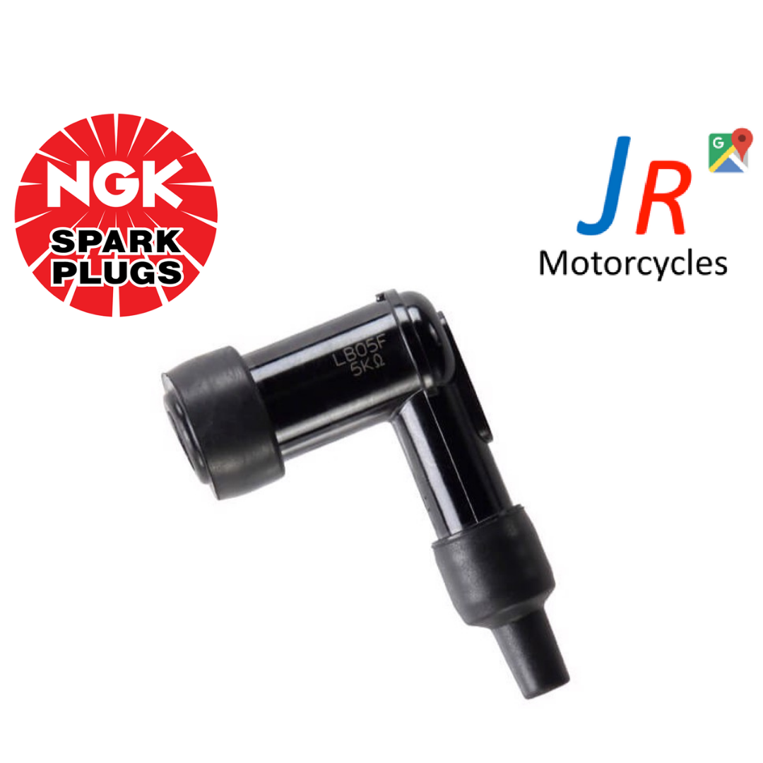 Genuine NGK LB05F Resistor Spark Plug Cap Black (8344) | Imported from Japan image 0