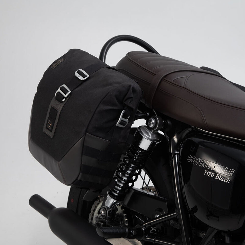 LEGEND GEAR SIDE BAG SET SW MOTECH TRIUMPH BONNEVILLE T100 BONNEVILLE T120