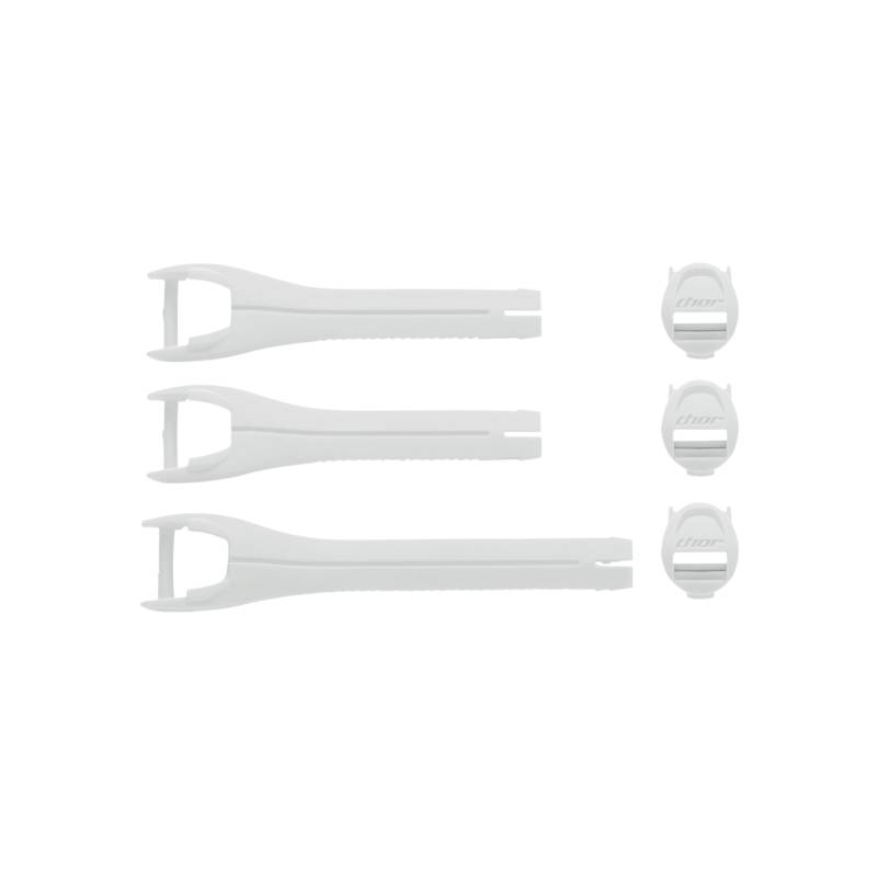 THOR MX STRAP KIT BLITZ XR WH/BK