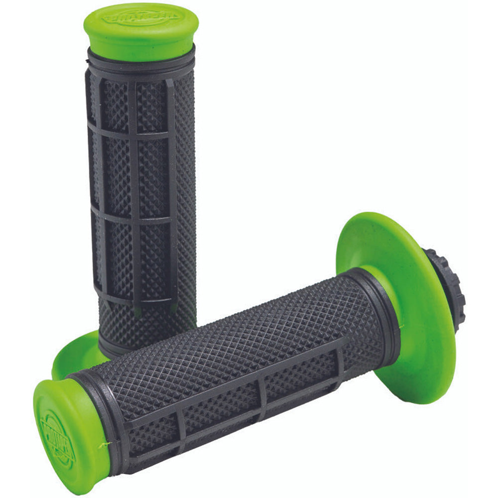 ProTaper Pro Series Lock-On- Half Waffle- Green Black