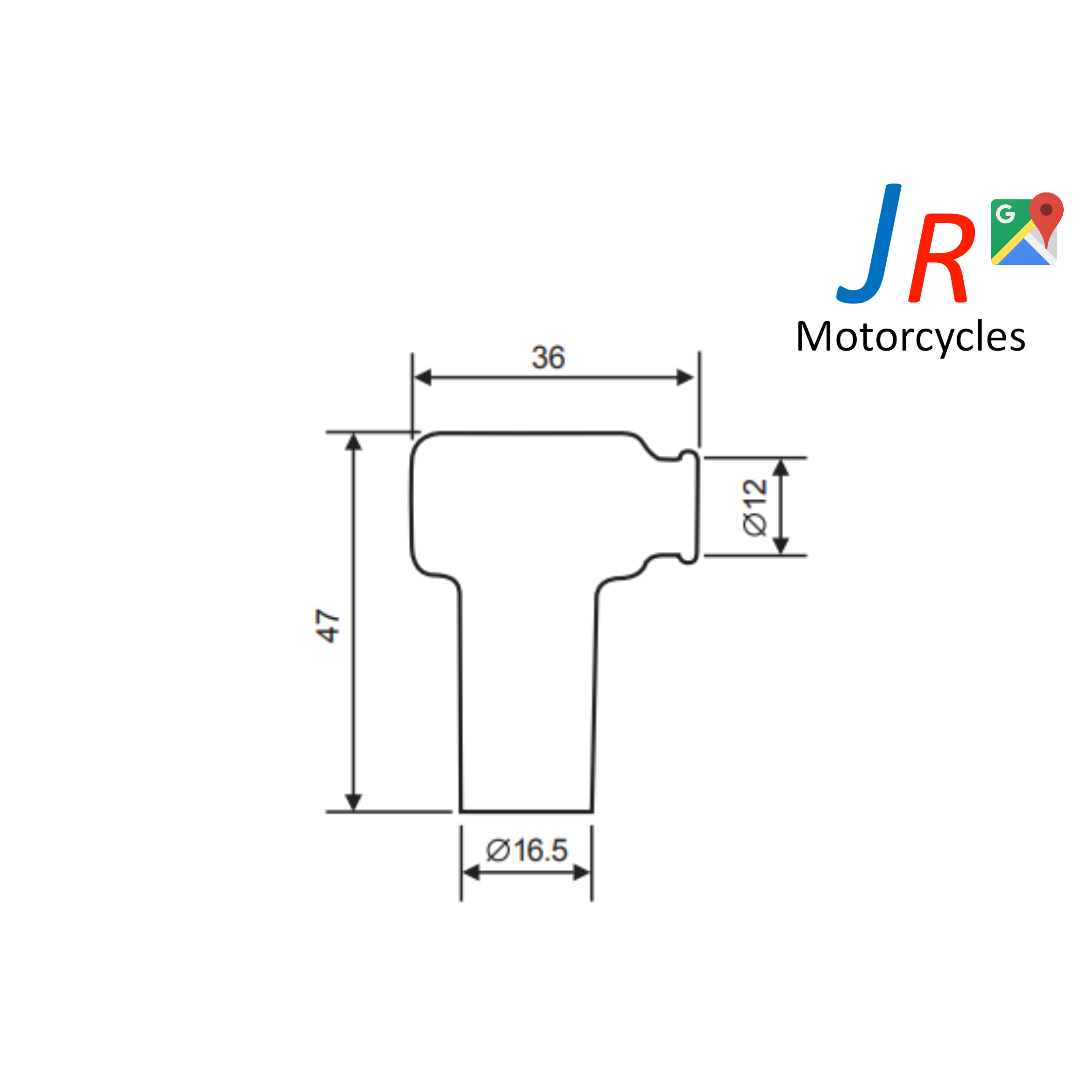 Genuine NGK LB05EMH Resistor Spark Plug Cap (8337) Black | Imported from Japan image 1