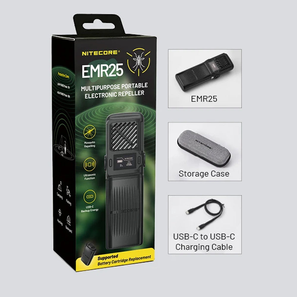 NITECORE MULTIPURPOSE PORTABLE ELECTRONIC REPELLER