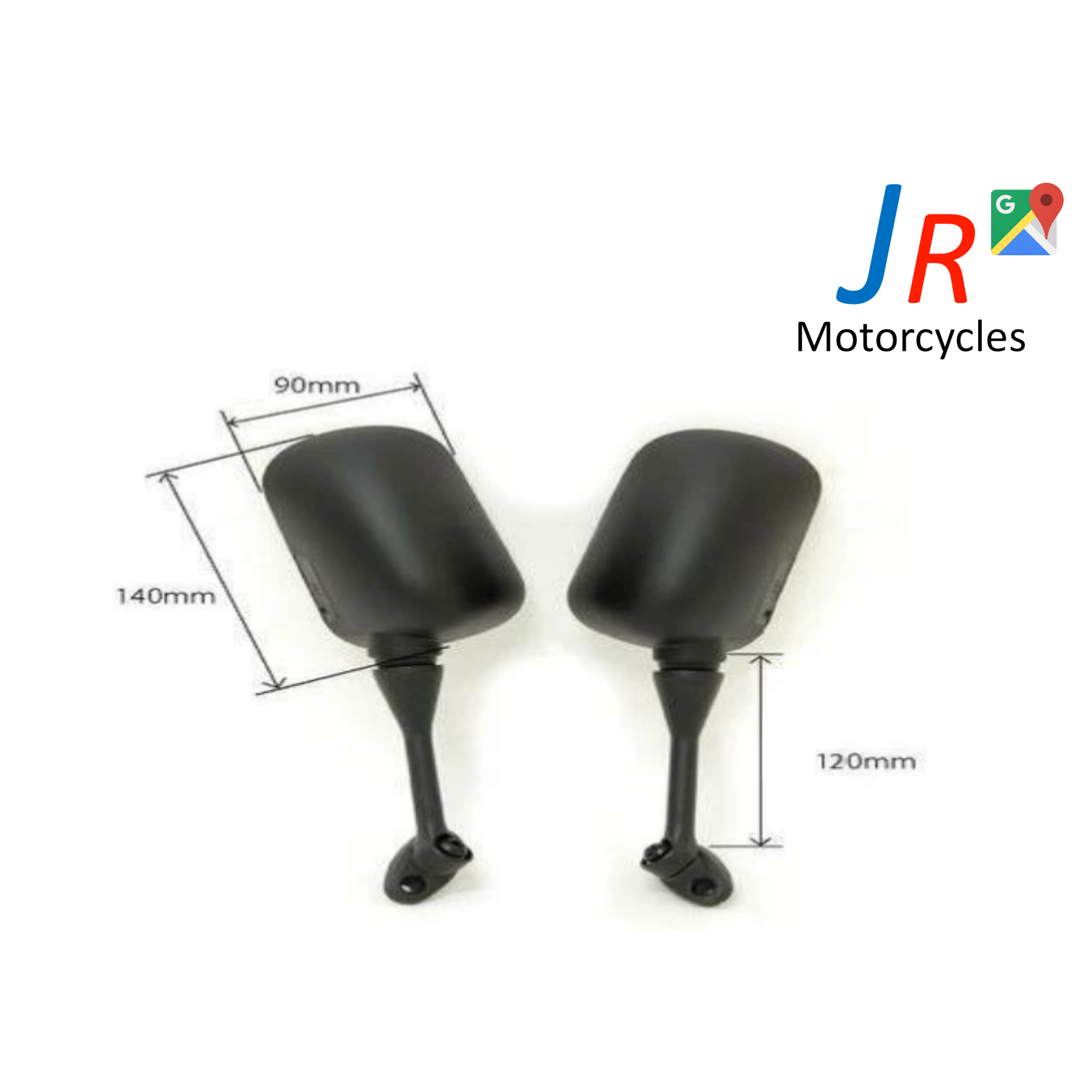 Honda Cowl Mirror Set (Left and Right) | Imported from Japan image 1