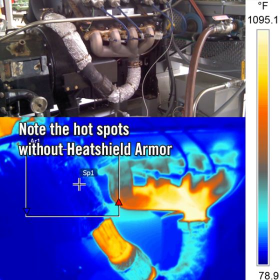 HEATSHIELD ARMOUR 250MM X 500MM X 6.4MM