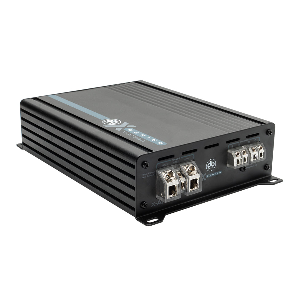 DB DRIVE AMP X-SERIES MONO CLASS D RMS 600W X 1 @ 1OHM / 300W X 1 @ 2OHM