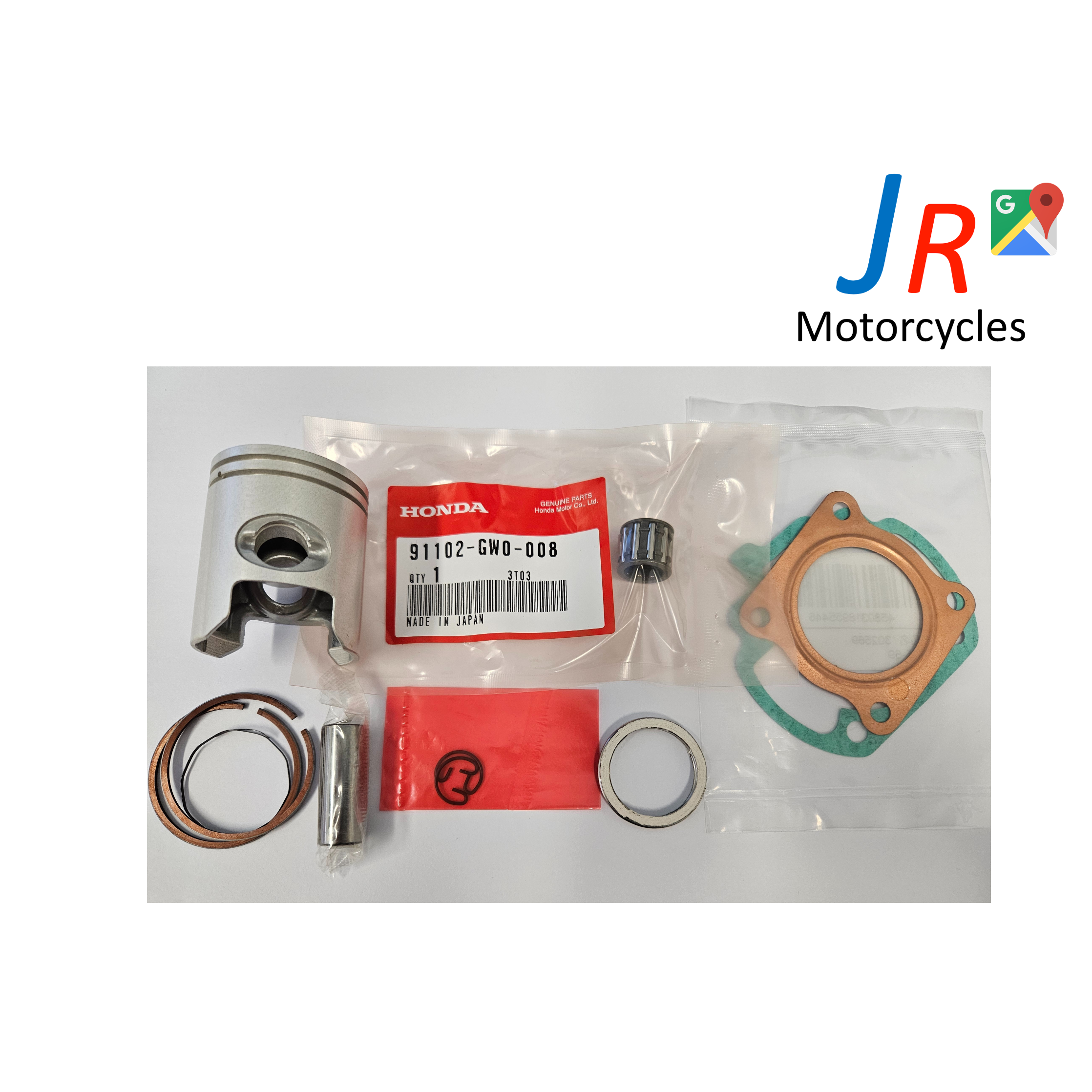 Honda dio af34 af35 etc engine rebuild kit piston image 0