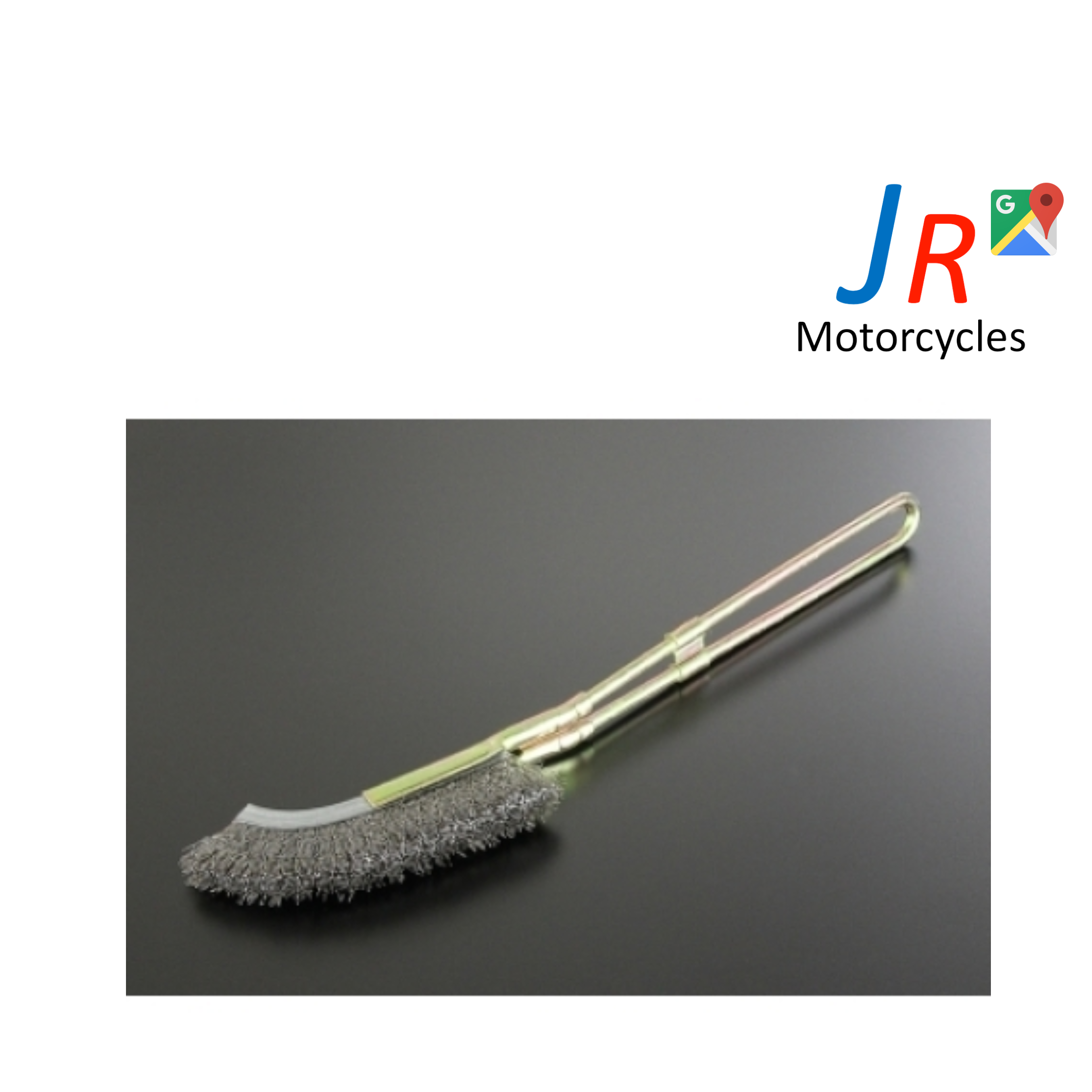 Iron brush, curved type | Imported from Japan image 0