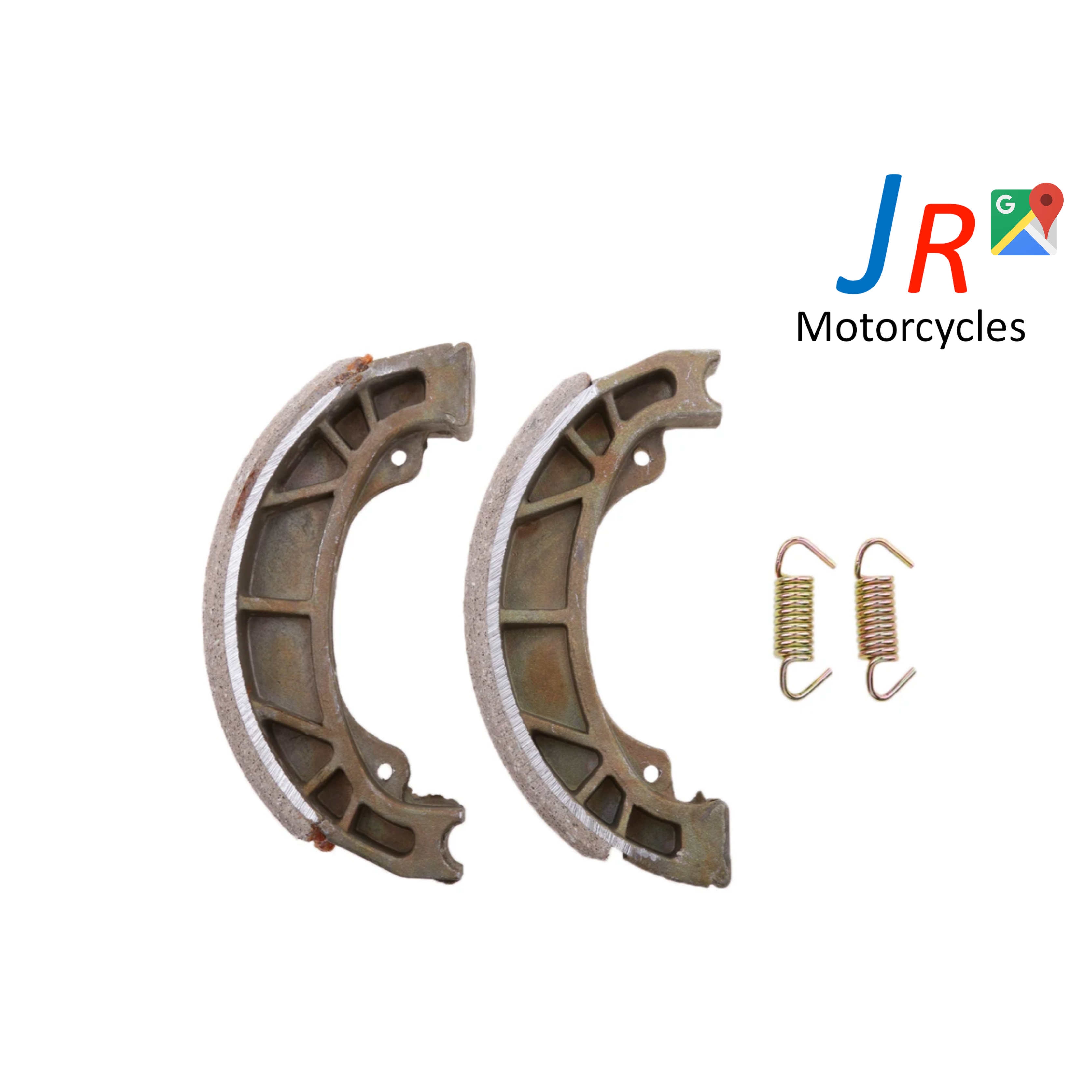 Scooter Brake Shoes and spring set 110mm | Imported from Taiwan image 0