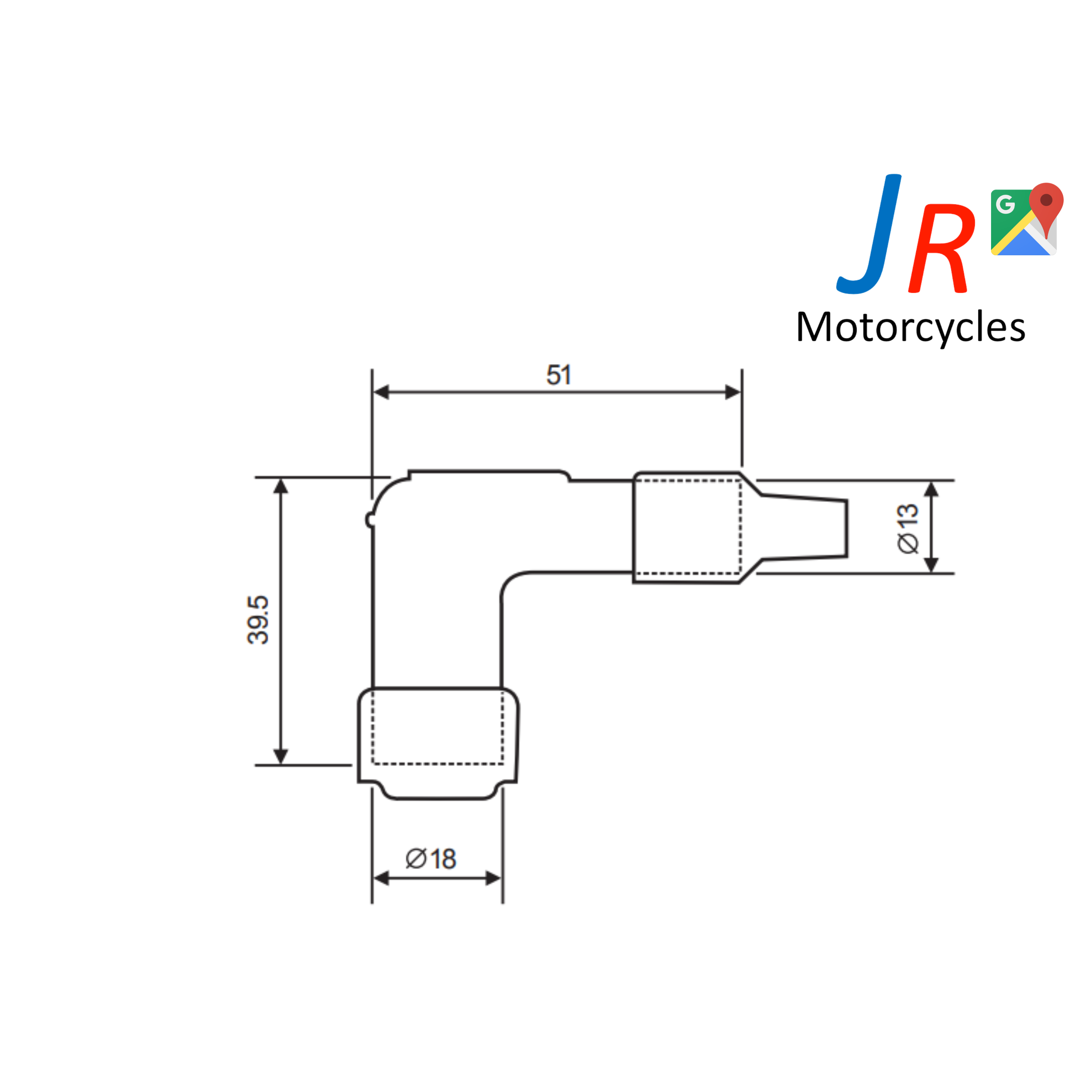 Genuine NGK LB05E Resistor Spark Plug Cap (8332) | Imported from Japan image 1