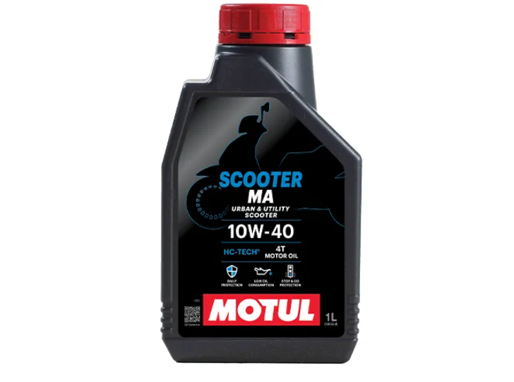 Motul 4 Stroke Scooter Engine Oil 4T 10w40 1L