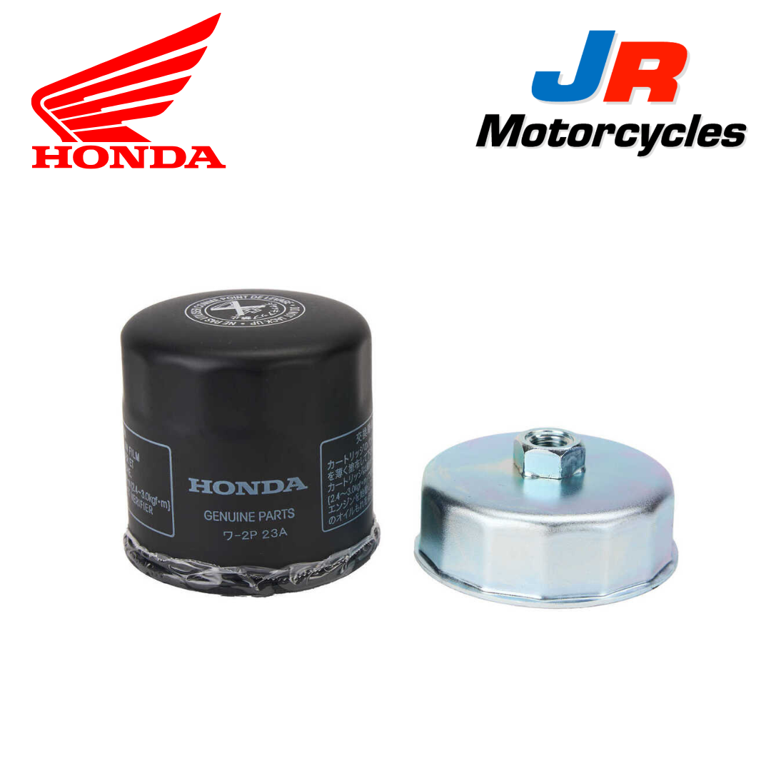 Genuine Honda OEM Oil Filter Set Cartridge & Wrench 15010-MKR-305