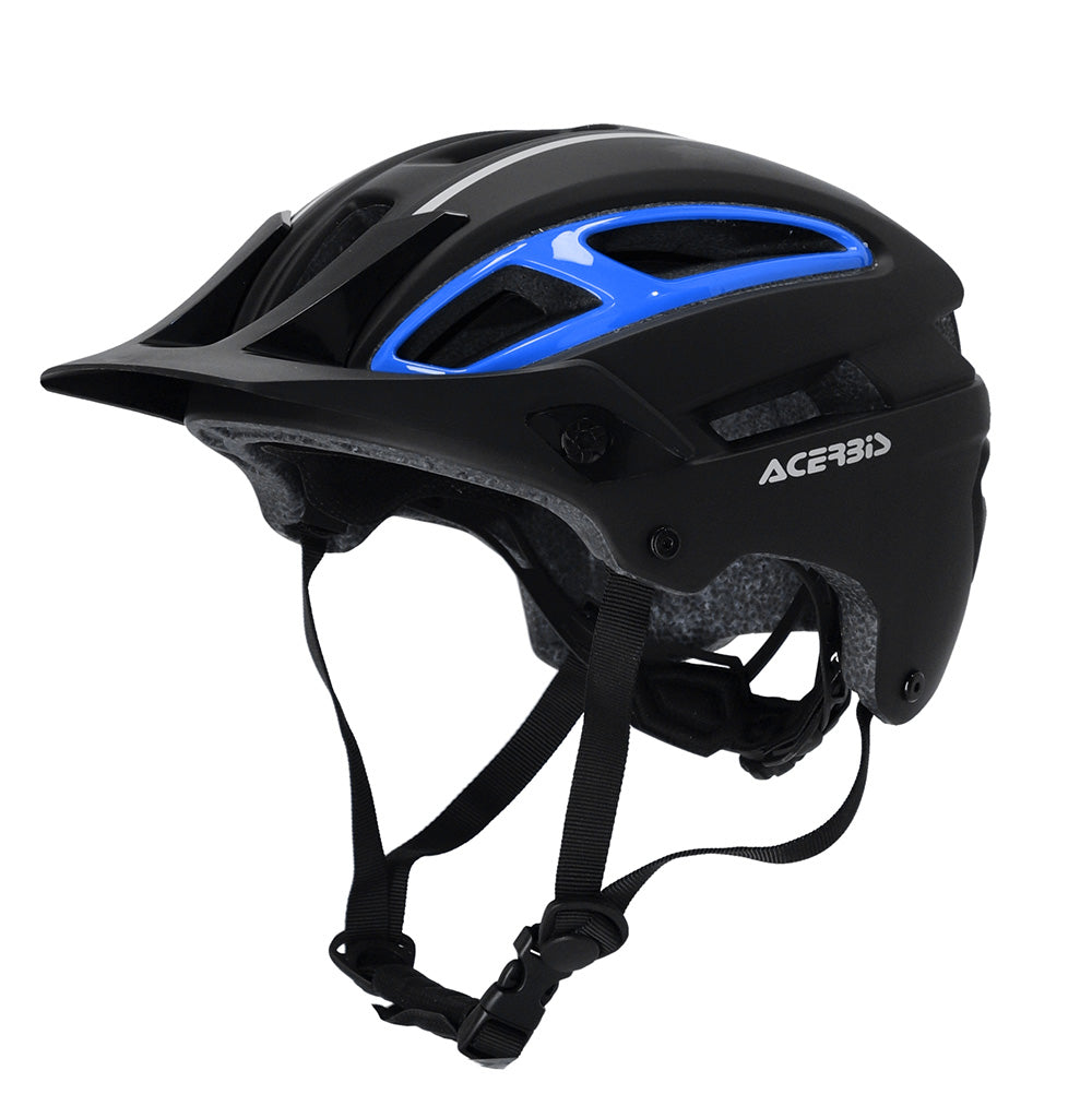 ACERBIS DoubleP MTB Helmet Blue Black