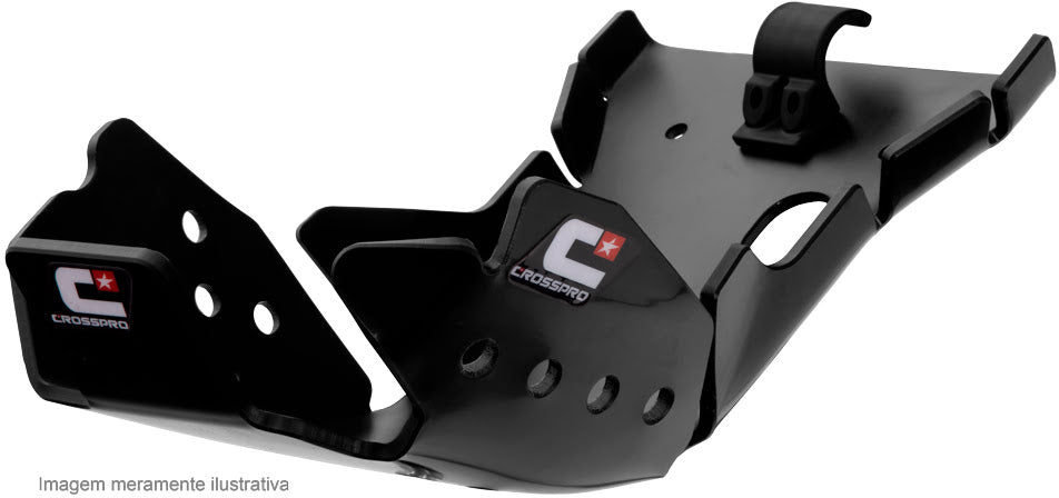 SKID PLATE CROSSPRO EC DTC ENDURO PLASTIC YAMAHA YZ250 05-ON YZ250X 19-24