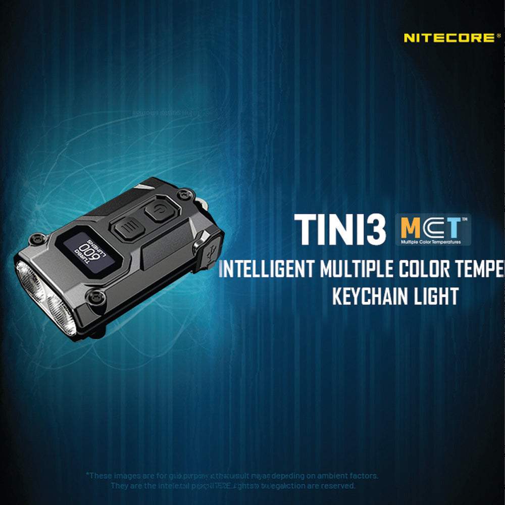 NITECORE 600 LUMEN USB-C RECHARGEABLE KEYCHAIN FLASHLIGHT ORANGE