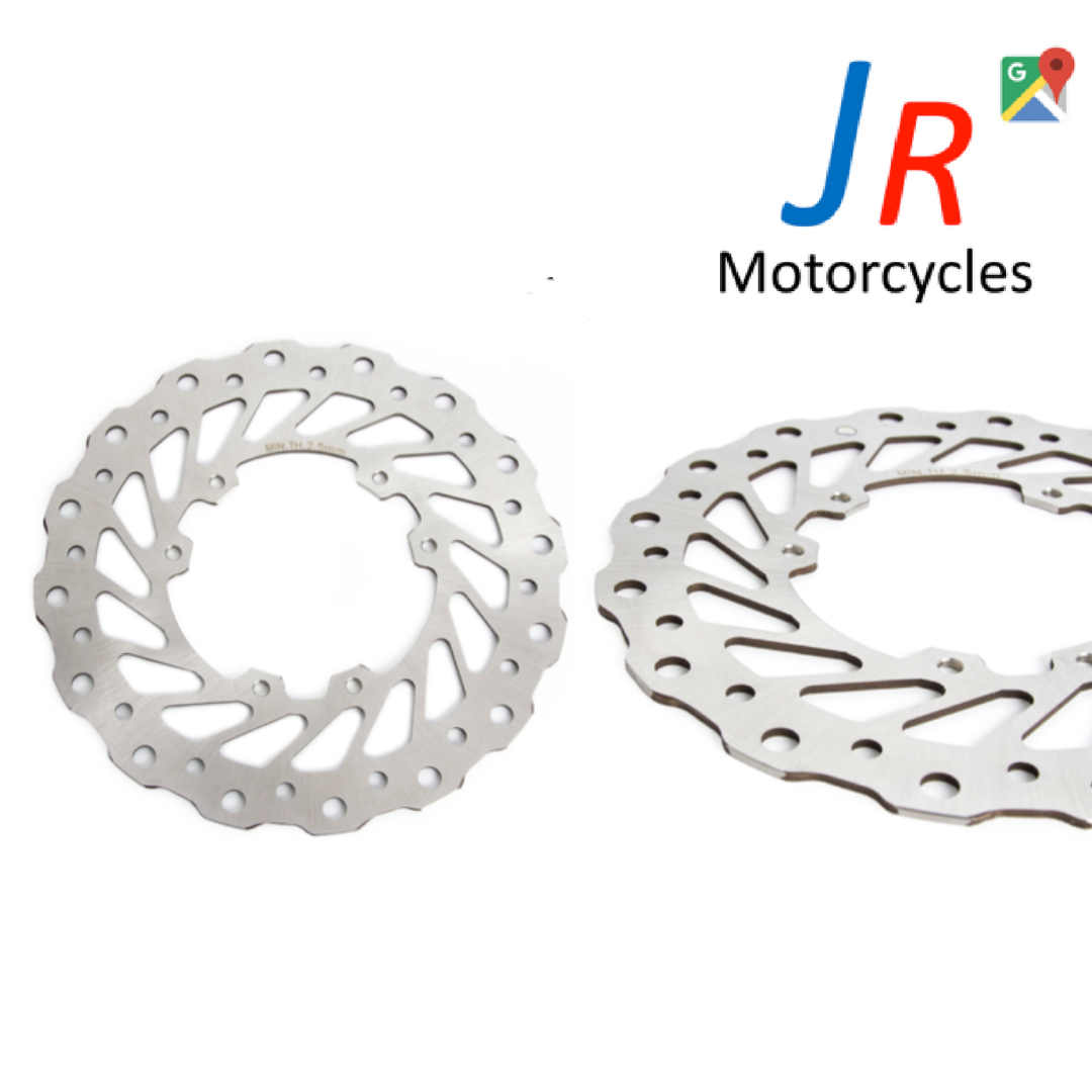 Honda cr crf 250 450 125 front brake disc rotor image 0