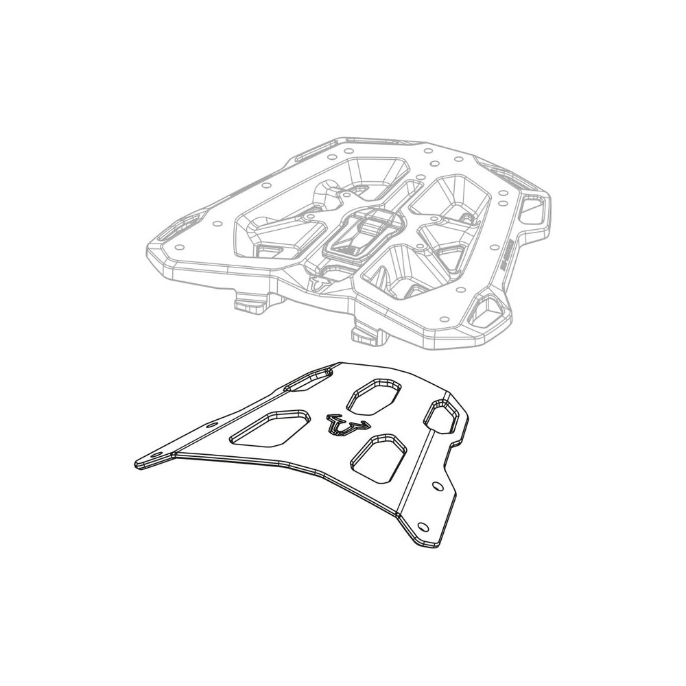 REAR CARRIER SW MOTECH STEEL RACK KAWASAKI Z900RS CAFE SE ANNIV