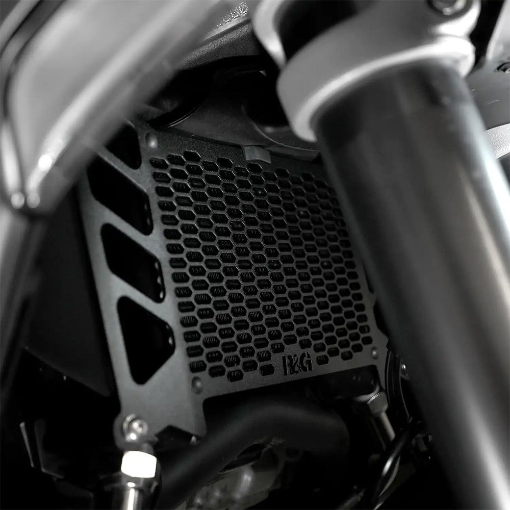 PRO Radiator & PRO Oil Coller Guard set for Ducati Multistrada V4/V4S/ V4 Sport 21- Black R&G
