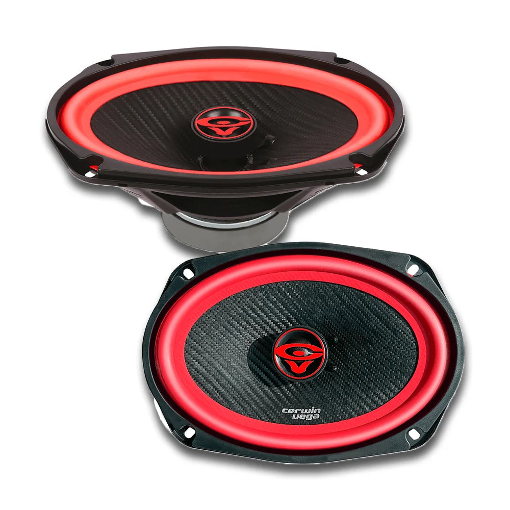 CERWIN VEGA VEGA SERIES 2-WAY 6X9" COAXIAL SPEAKERS 140W RMS
