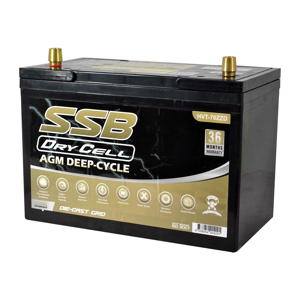 AGM BATTERY DEEP CYCLE DUAL PURPOSE 12V 105AH 780CCA BY SSB (27X MF) ULTRA HIGH PERFORMANCE