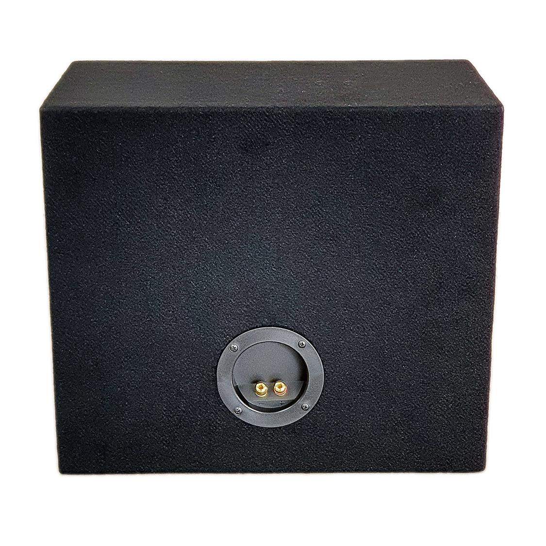 SUBWOOFER BOX FOR 12" SINGLE SUB BLACK