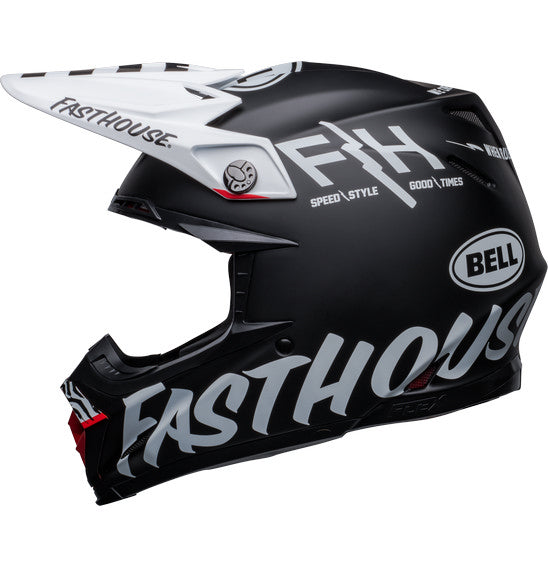 Bell MOTO-9S FLEX Fasthouse Tribe M/G Black/White