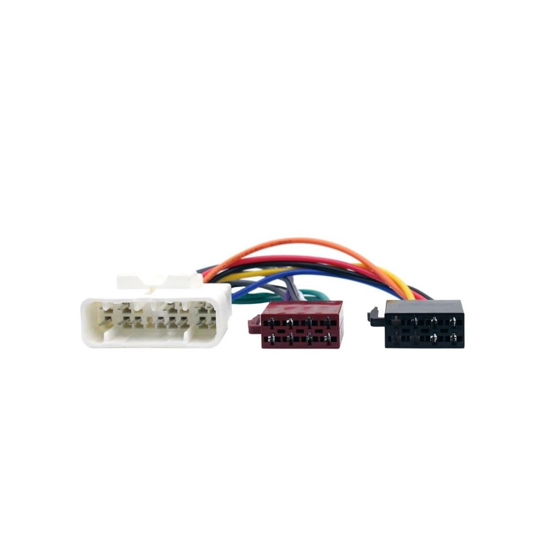 CAR STEREO HARNESS ISUZU D-MAX / HOLDEN RODEO - COLORADO 1995 - 2020 TO ISO PLUGS