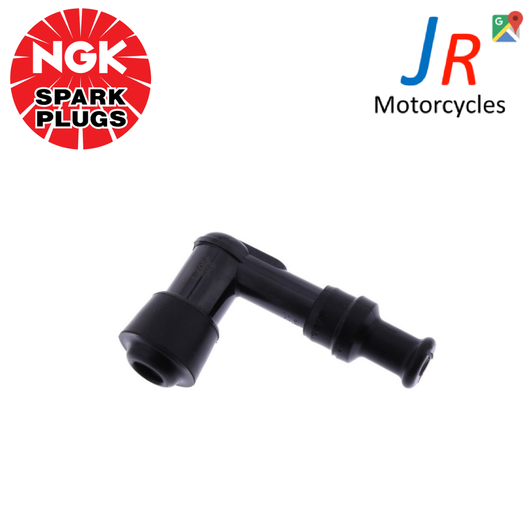 NGK LZ05F Spark plug cap (8368) 90 Degree elbow type, Replaces LB05F LD05F image 0