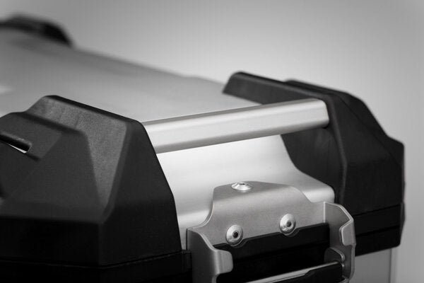SW MOTECH TRAX ADVENTURE SIDE CASE LEFT ALUMINUM 45L SILVER
