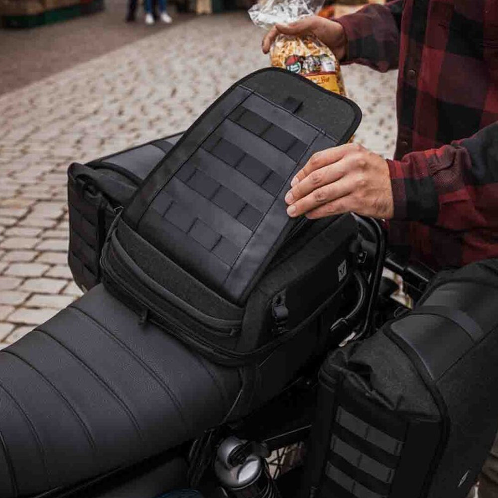 TAILBAG SW MOTECH LEGEND GEAR  LR3 GEAR TAILBAG BLACK 6-12 LITRE FUNCTION SPLASH PROOF