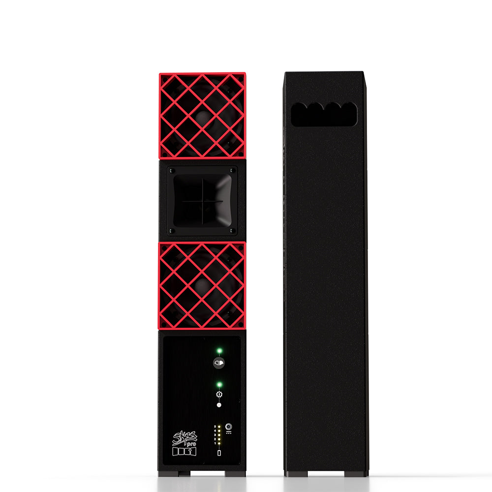 DILLINGER LABS DFA DEATH FROM ABOVE SKAA PRO BATTERY POWERED DUAL 5.5" SPEAKER