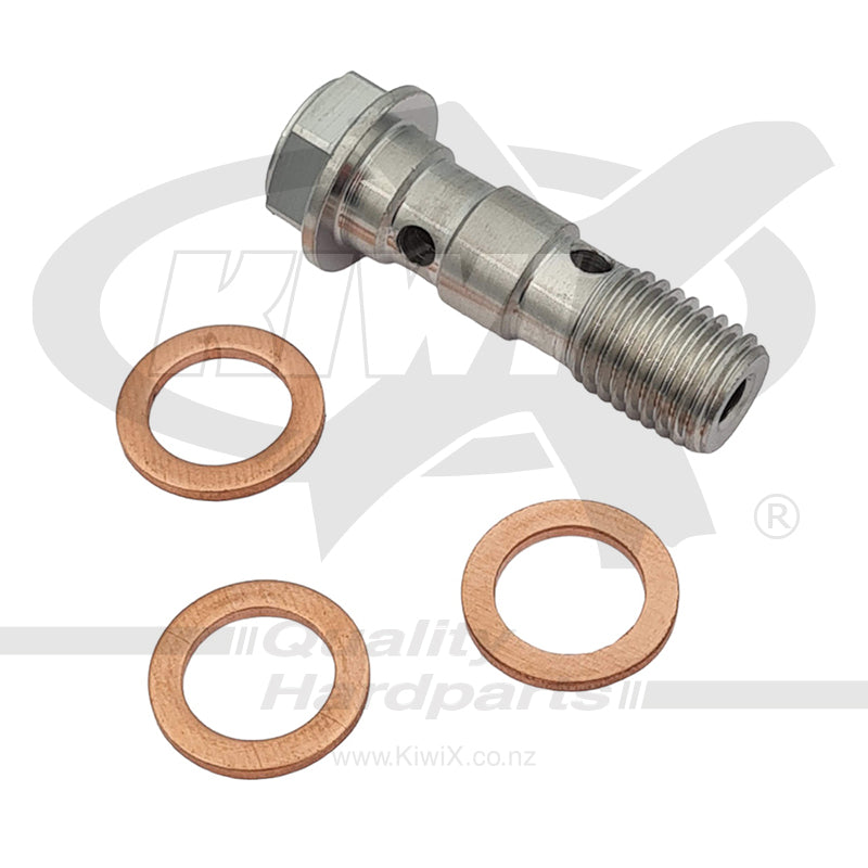 KiwiX Brake Master Cylinder Double Banjo Bolt