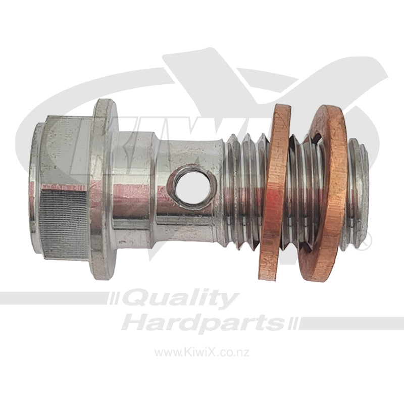 KiwiX Brake Banjo Bolt M10x1.25 Stainless Steel