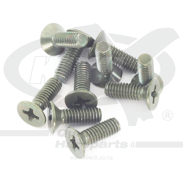 KiwiX Countersunk Screw 4x12mm x 10