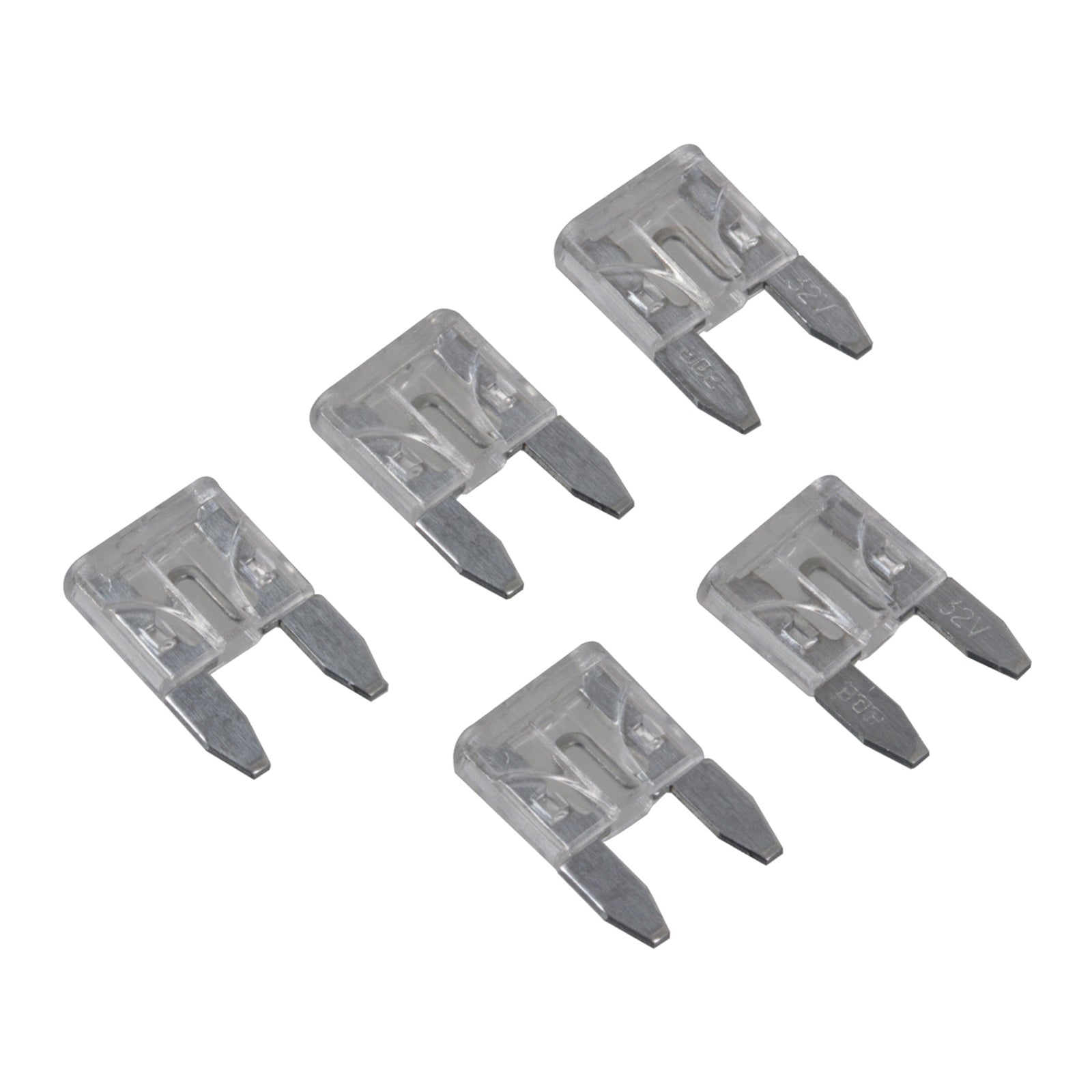 Fuse 25A Mini Blade - Clear (Packet of 5)