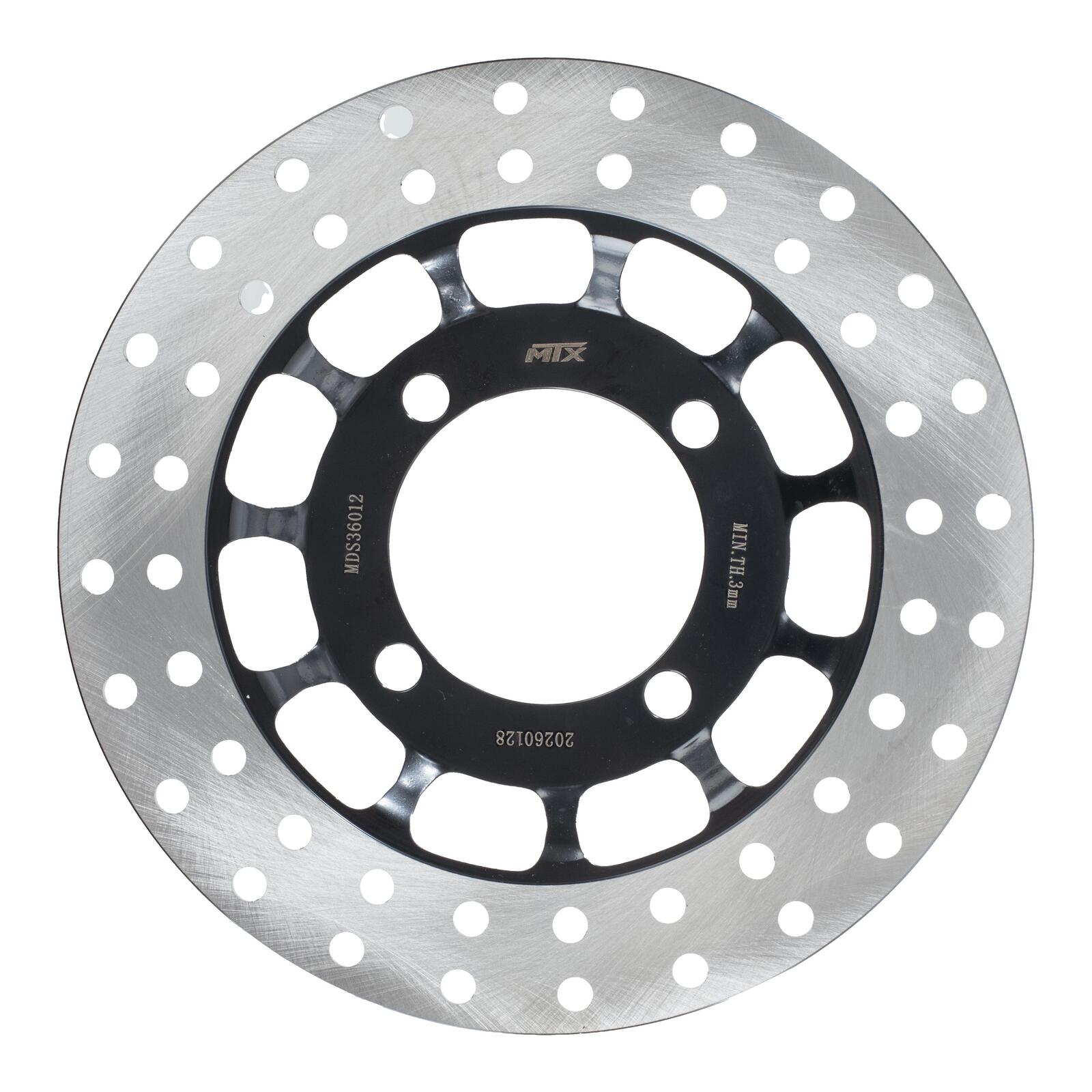MTX Brake Disc Solid Type Front