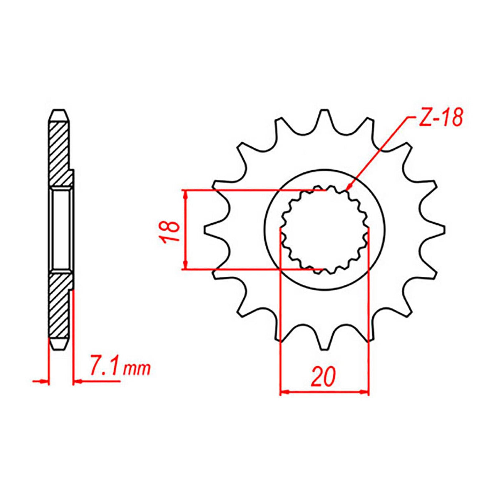Sprocket Kit Suzuki RM125/RMZ250 - 520EXW 12/50
