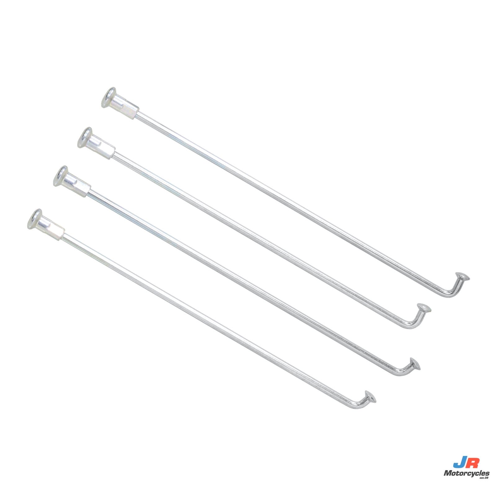 Whites Spoke Set (OEM Size Nipple) DR200 Rear - Sold as Set