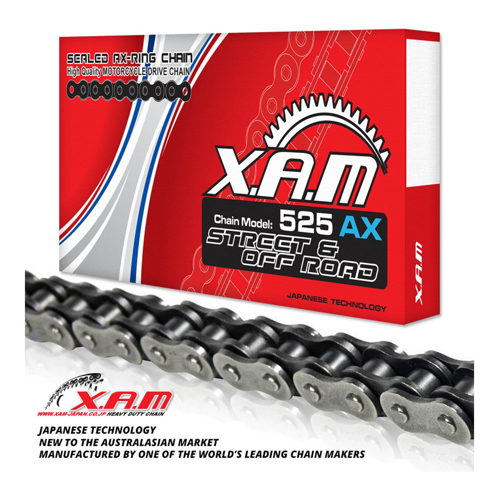 XAM 525AX X-RING CHAIN