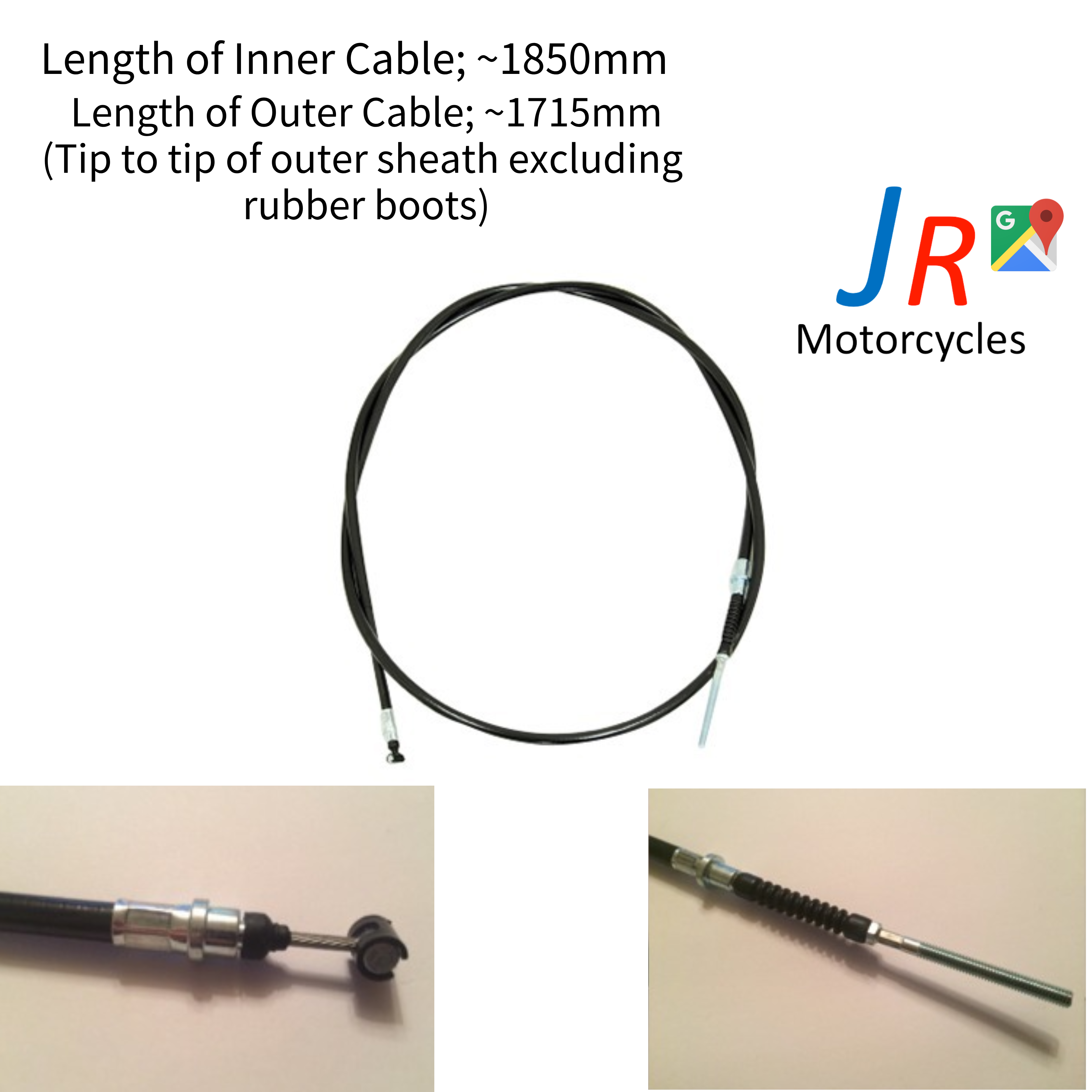Honda dio af18/27 rear brake cable | Imported from Japan image 0