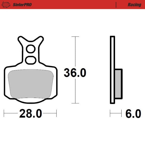 BRAKE PADS FRONT AND REAR MOTO MASTER PRO SINTERED GAS GAS HUSQVARNA KTM