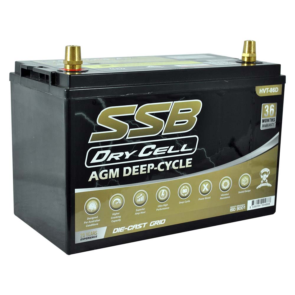 AGM BATTERY DEEP CYCLE DUAL PURPOSE 12V 130AH 1000CCA BY SSB (31X MF) ULTRA HIGH PERFORMANCE