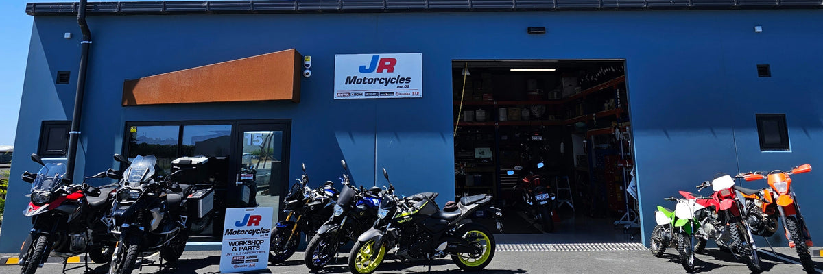 JR Motorcycles – Quality Parts, Gear & Workshop for Kiwi Riders