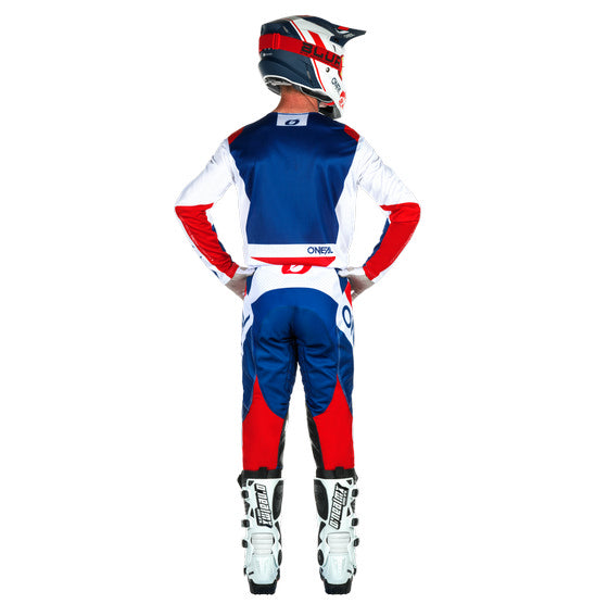 O'Neal HARDWEAR AIR Slam Pant - White/Blue/Red