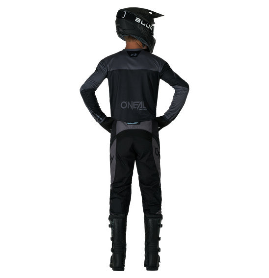 O'Neal Youth ELEMENT Racewear Pant - Black/Grey