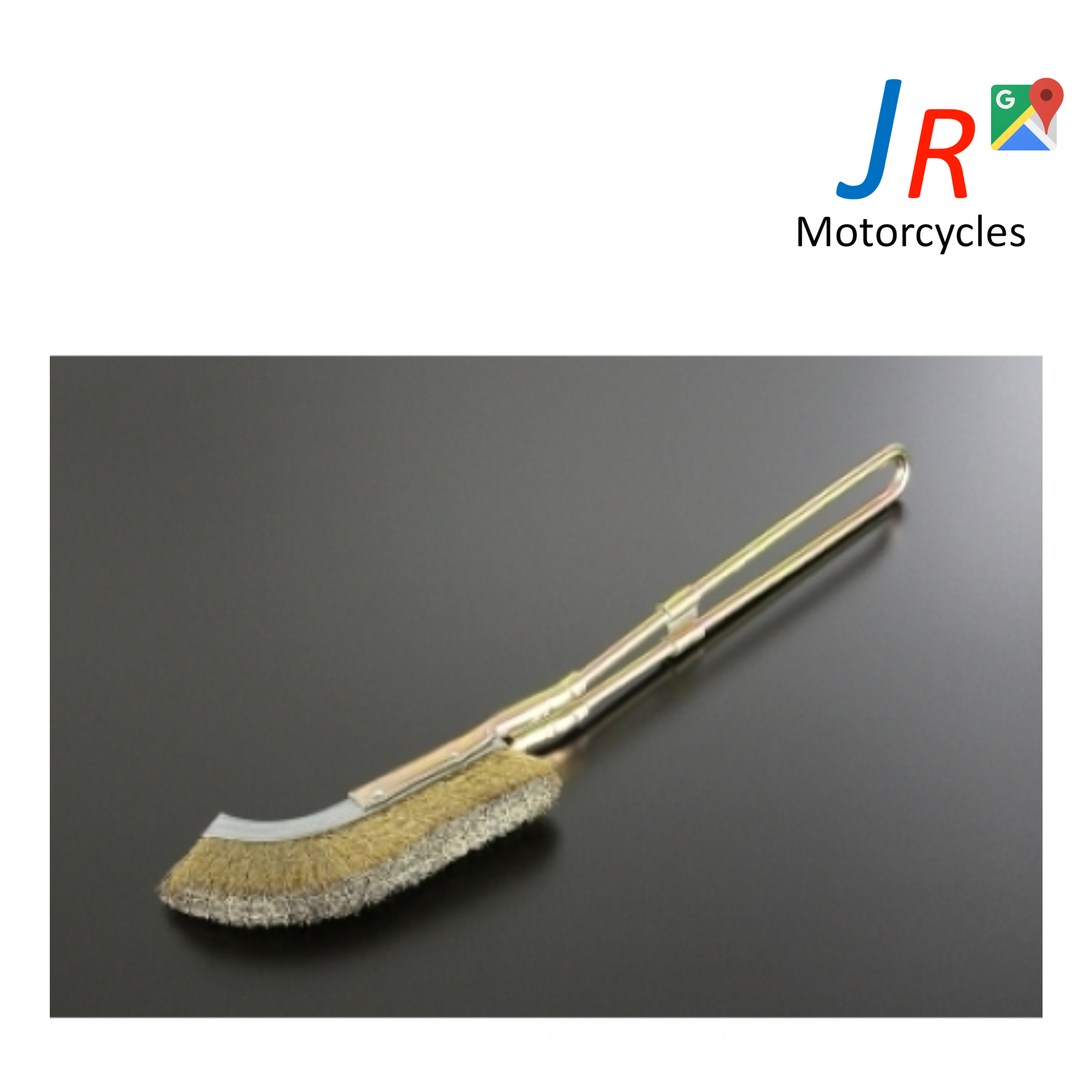 Brass brush curved shape | Imported from Japan image 0